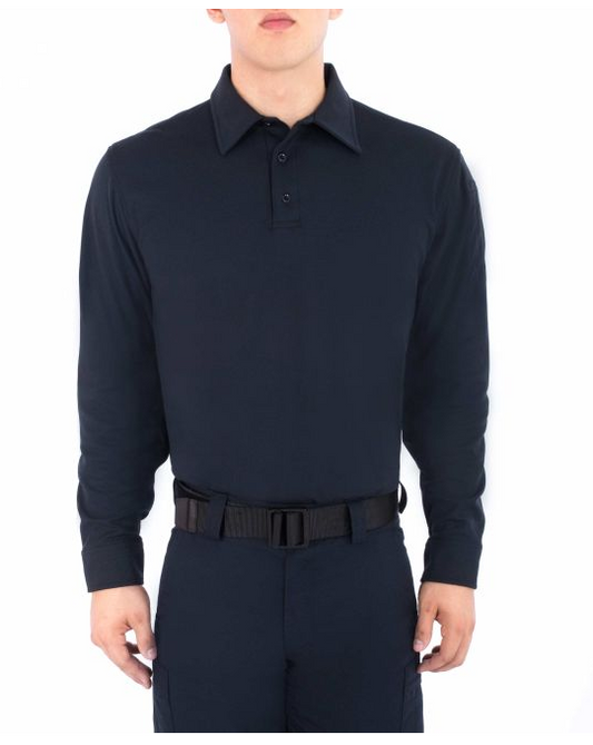 Blauer Long Sleeve Bicomponent Polo Shirt