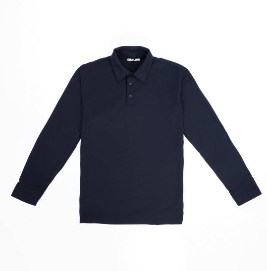 Blauer Long Sleeve Bicomponent Polo Shirt