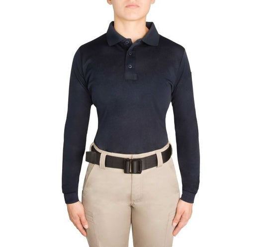 Blauer Women'S Long Sleeve Performance Pro Polo Shirt