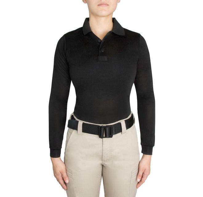 Blauer Women'S Long Sleeve Performance Pro Polo Shirt
