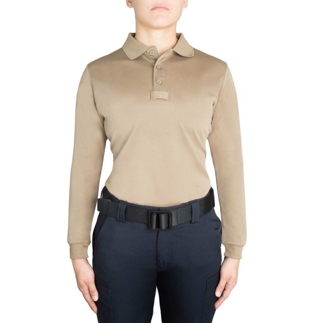Blauer Women'S Long Sleeve Performance Pro Polo Shirt