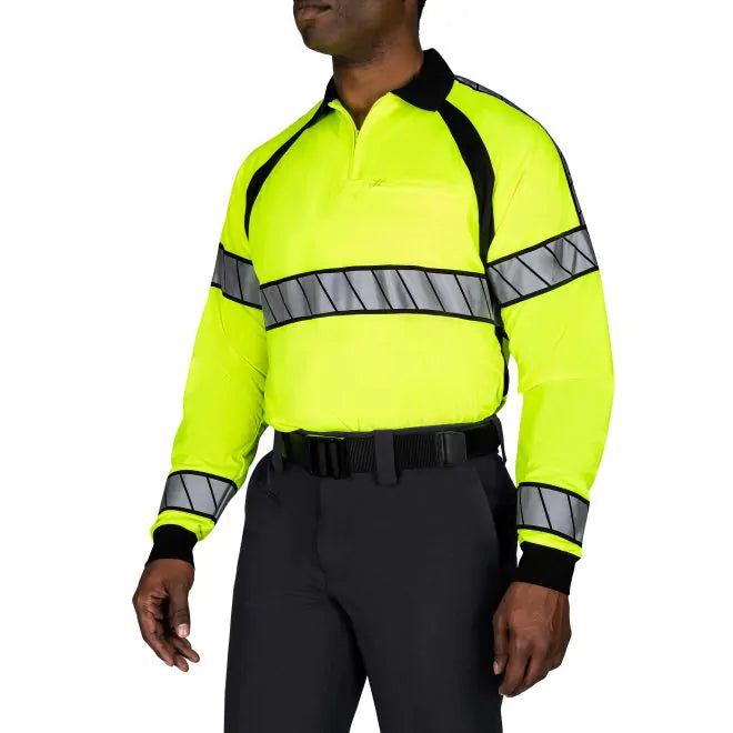 Blauer Long Sleeve Hi-Vis Polo Shirt