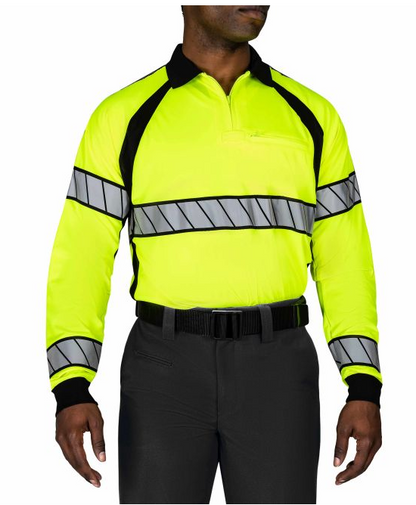 Blauer Long Sleeve Hi-Vis Polo Shirt