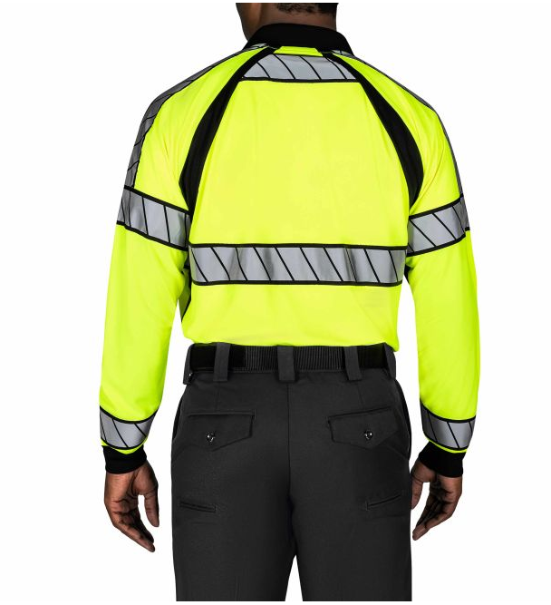 Blauer Long Sleeve Hi-Vis Polo Shirt