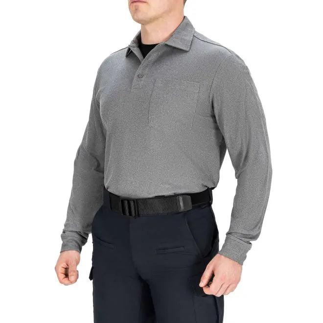 Blauer LS Bicomponent Polo Shirt With Pocket