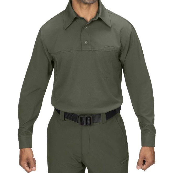 Blauer FlexRS Long Sleeve ArmorSkin Base Shirt - OD Green