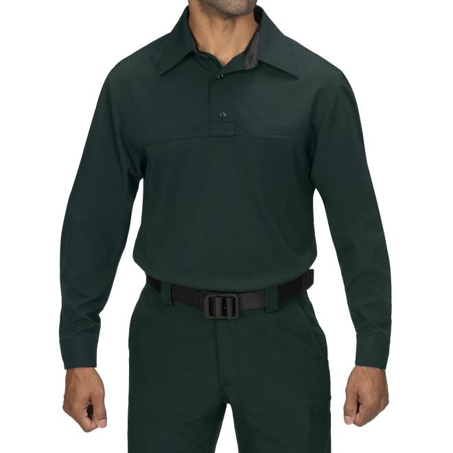 Blauer FlexRS Long Sleeve ArmorSkin Base Shirt - Spruce Green