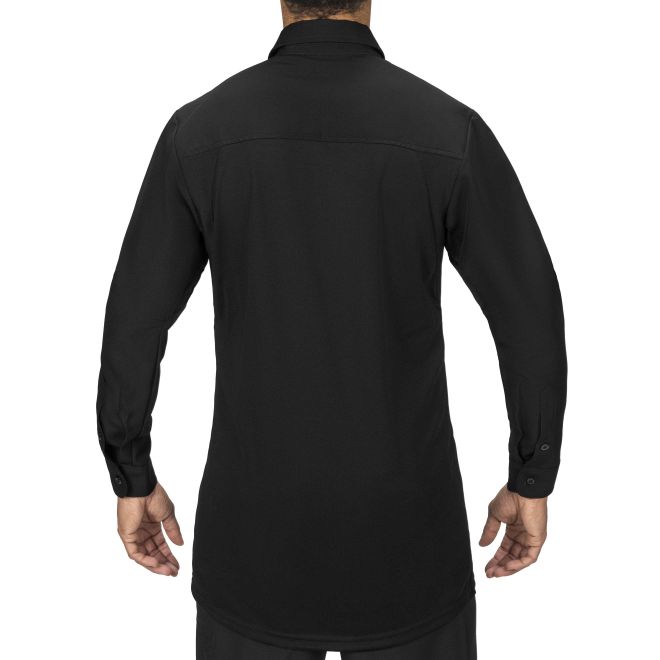Blauer Long Sleeve Polyester Armorskin Base Shirt - Black