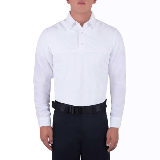 Blauer Long Sleeve Polyester Armorskin Base Shirt - White