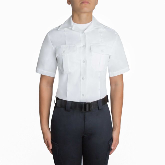 Blauer Women's Short Sleeve Cotton Shirt