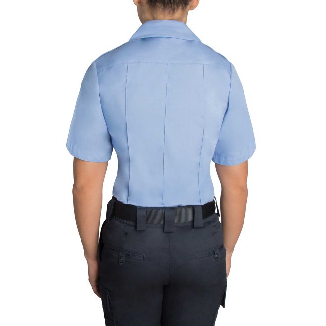 Blauer Women's Short Sleeve Cotton Shirt