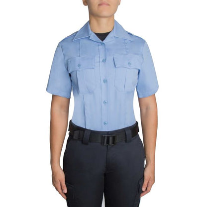 Blauer Women's Short Sleeve Cotton Shirt