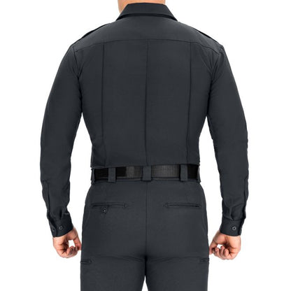 Blauer Long Sleeve Wool Supershirt - Black