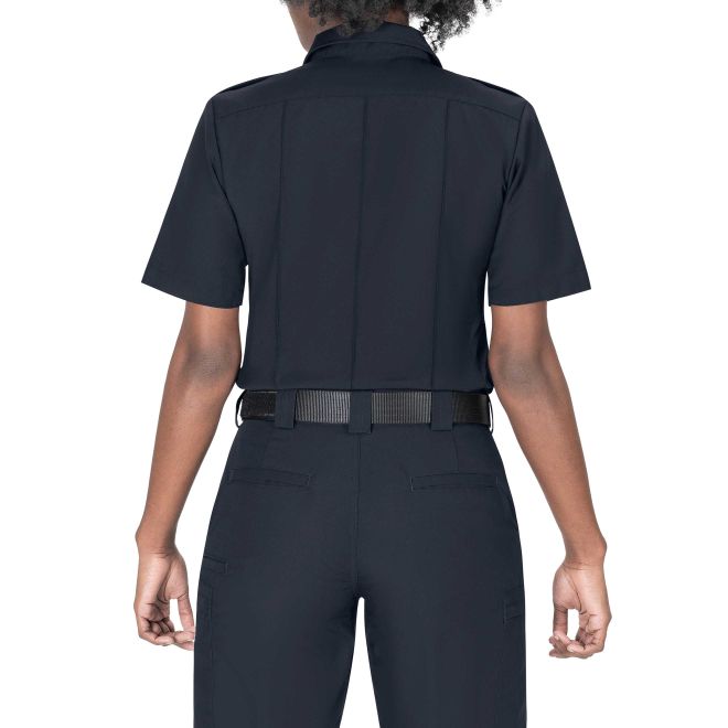 Blauer Women's Short Sleeve Wool Supershirt