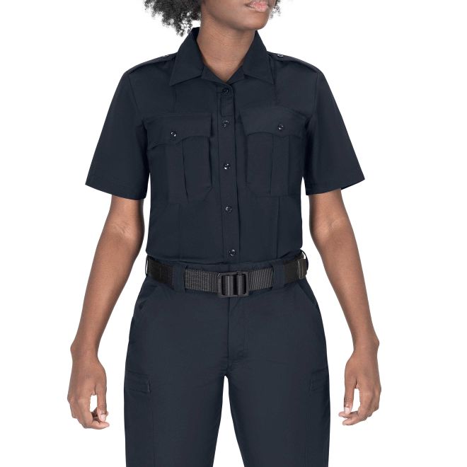 Blauer Women's Short Sleeve Wool Supershirt