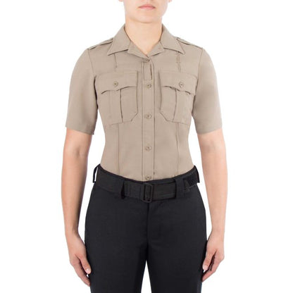 Blauer Women's Short Sleeve Wool Supershirt