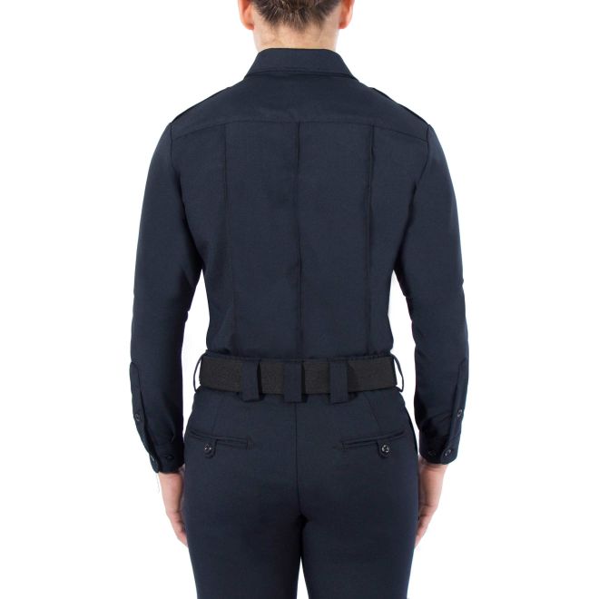 Blauer Women's Long Sleeve Wool Shirt