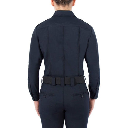 Blauer Women's Long Sleeve Wool Shirt