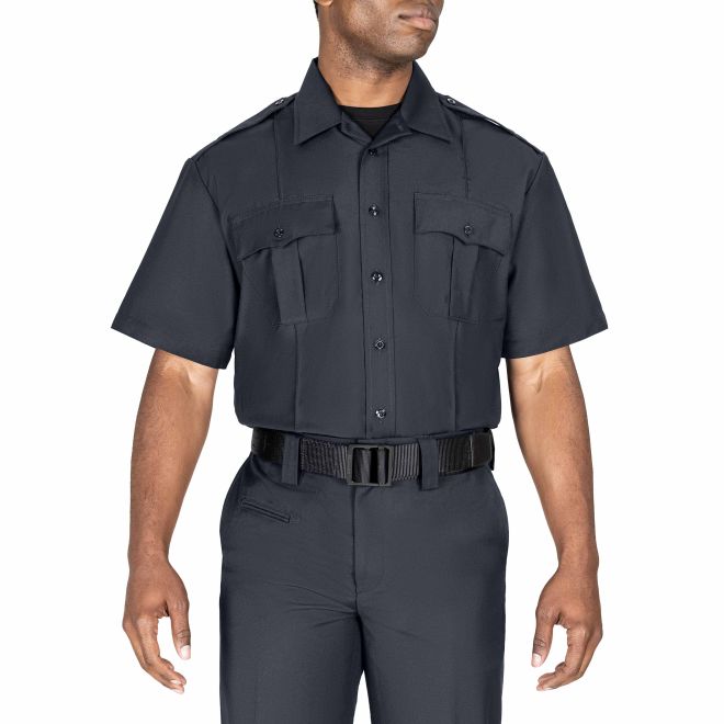 Blauer Short Sleeve Wool Shirt