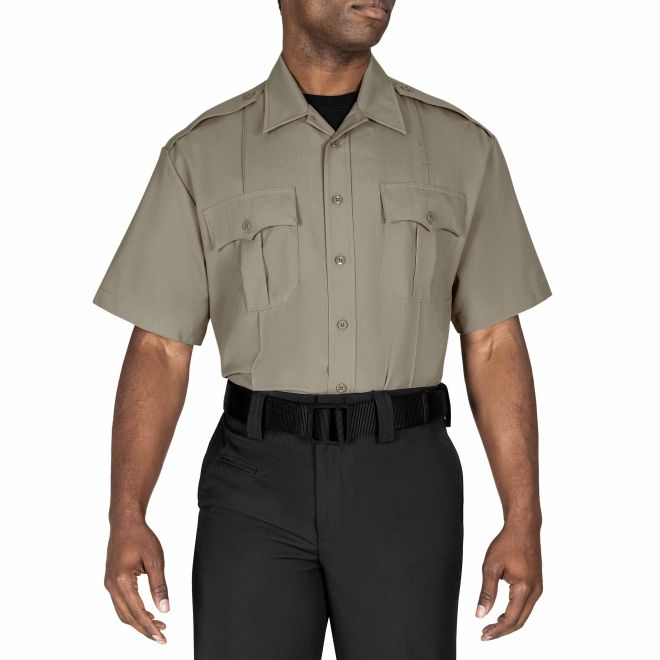 Blauer Short Sleeve Wool Shirt