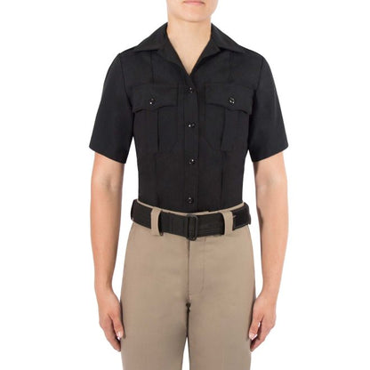 Blauer Women's Short Sleeve Wool Shirt
