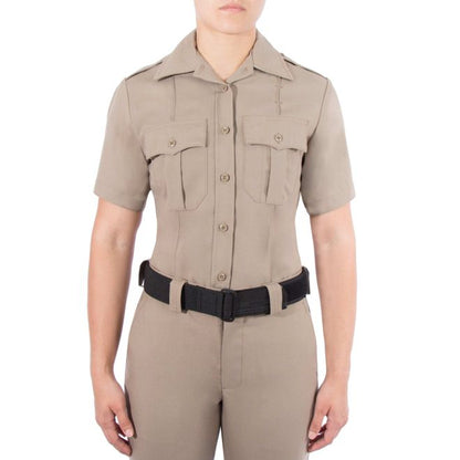 Blauer Women's Short Sleeve Wool Shirt