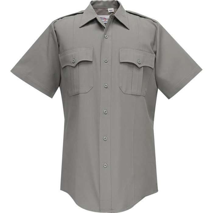 Flying Cross Command 100% Polyester Men's Short Sleeve Shirt W/Zipper