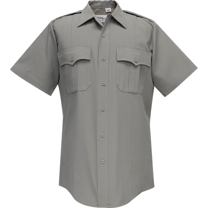 Flying Cross Command 100% Polyester Men's Short Sleeve Shirt W/Zipper