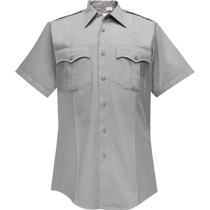 Flying Cross Men's Polyester Cotton Short Sleeve Shirt