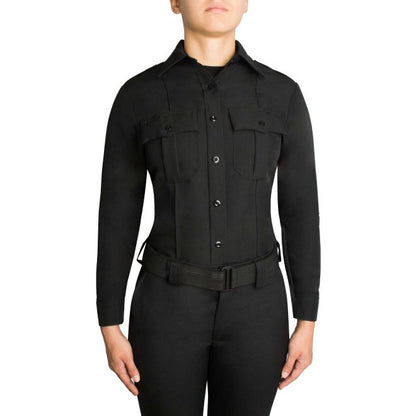 Blauer Women's Long Sleeve Wool Shirt