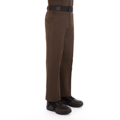 Blauer 4-Pocket Polyester Pants, Brown (Size 28-33)