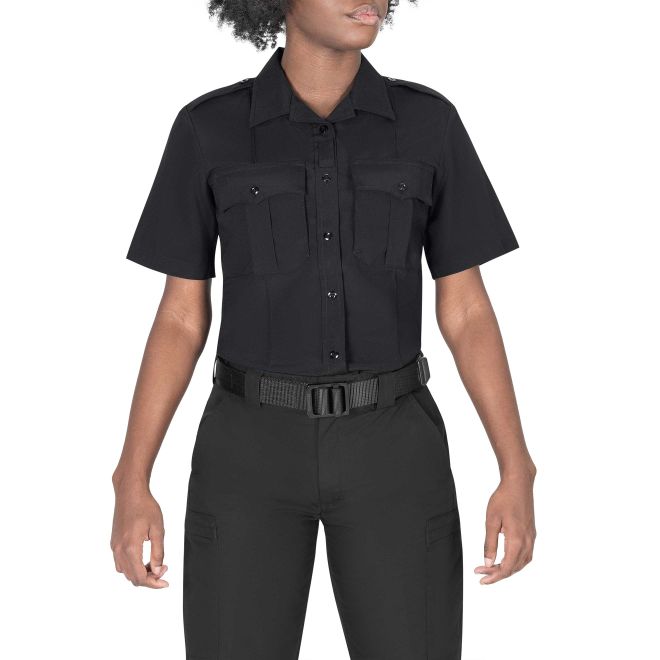 Blauer Women's Short Sleeve Wool Supershirt