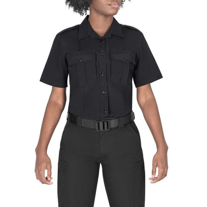 Blauer Women's Short Sleeve Wool Supershirt