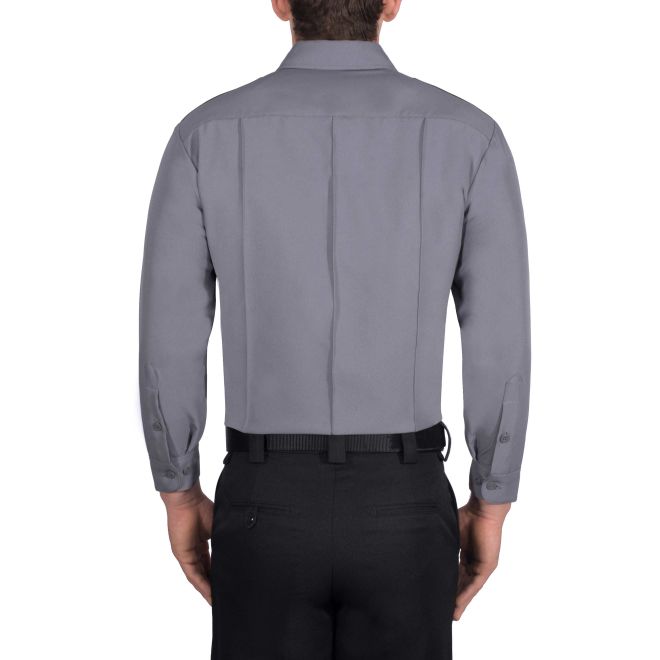 Blauer Long Sleeve Polyester Supershirt - Gray