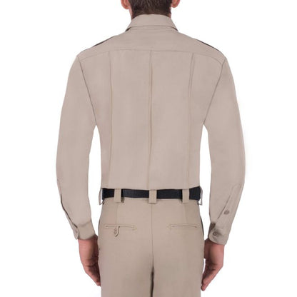 Blauer Long Sleeve Polyester Supershirt - Silver Tan