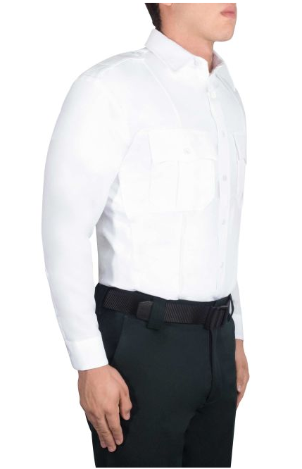 Blauer Long Sleeve Polyester Supershirt - White