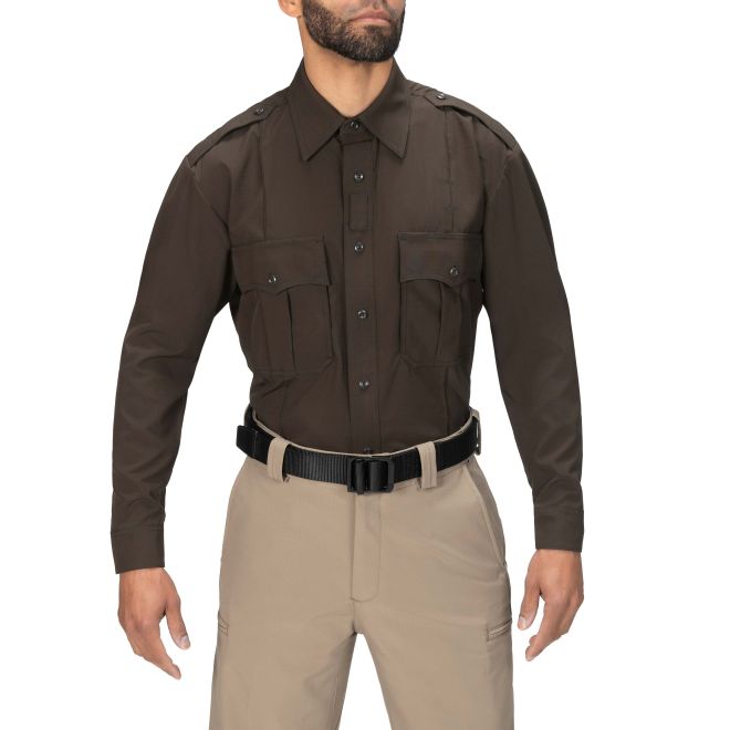 Blauer FlexRS Long Sleeve SuperShirt - Brown