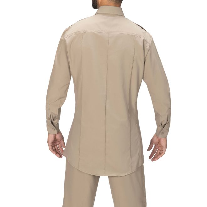 Blauer FlexRS Long Sleeve SuperShirt - Silver Tan