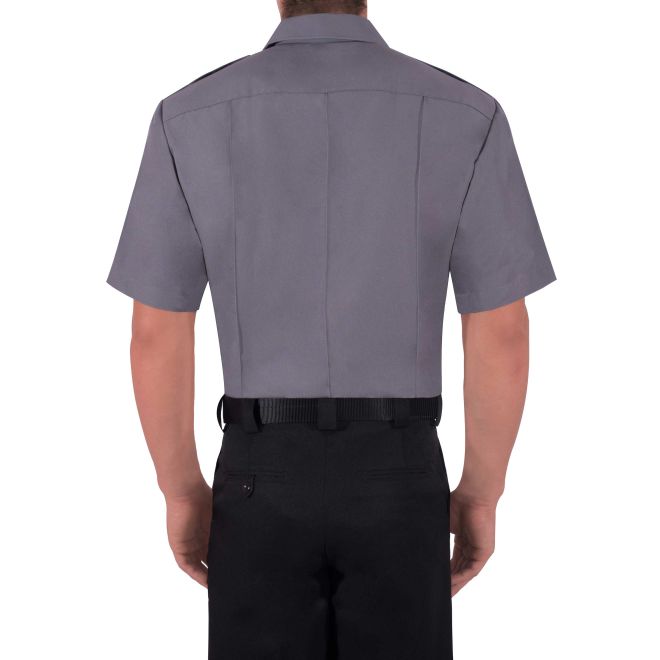 Blauer Short Sleeve Polyester Supershirt - Gray