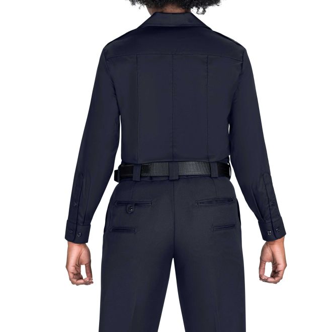 Blauer Women’s Long Sleeve StreetGear Flex Cotton Blend Shirt