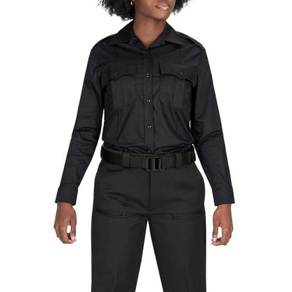 Blauer Women’s Long Sleeve StreetGear Flex Cotton Blend Shirt