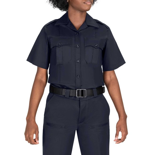 Blauer Women’s Short Sleeve Streetgear Flex Cotton Blend Shirt