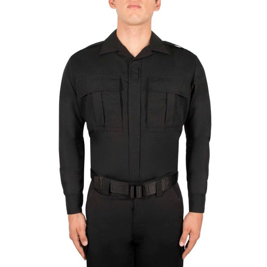 Blauer Tenx Long Sleeve Bdu Shirt - Black