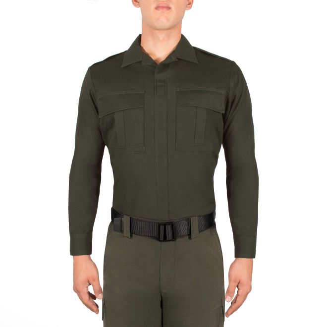 Blauer Tenx Long Sleeve Bdu Shirt - OD Green