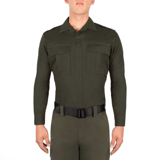 Blauer Tenx Long Sleeve Bdu Shirt - OD Green