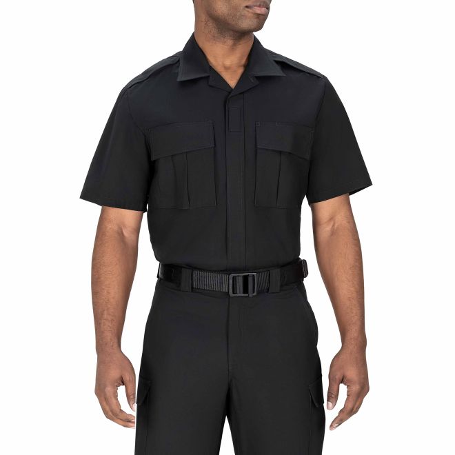 Blauer Tenx Short Sleeve Bdu Shirt - Black