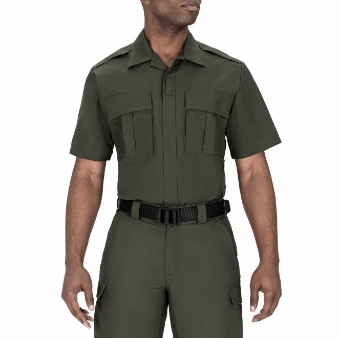 Blauer Tenx Short Sleeve Bdu Shirt - OD Green