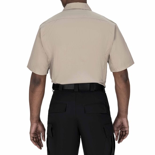 Blauer Tenx Short Sleeve Bdu Shirt - Silver Tan