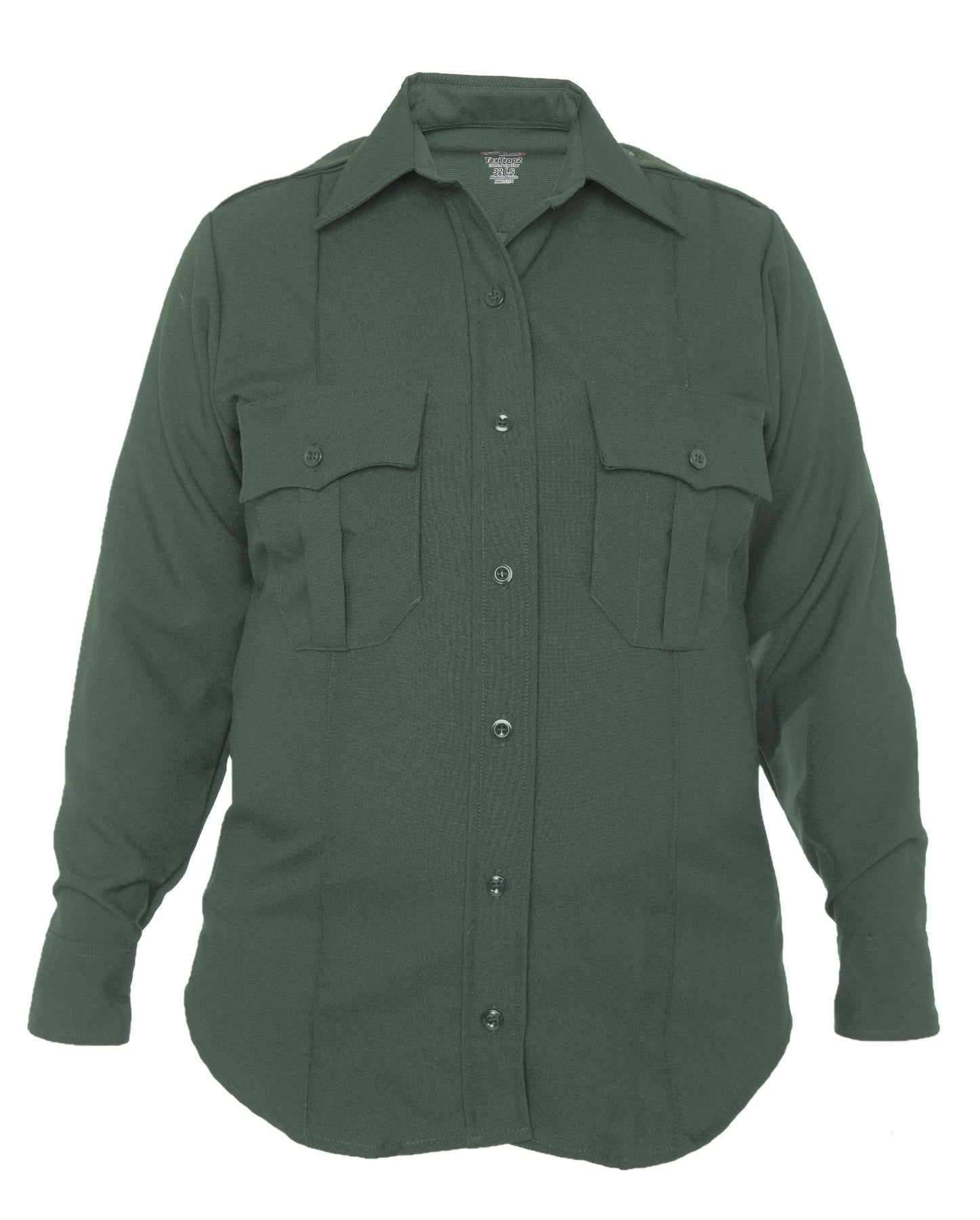 Elbeco TexTrop2 Zippered Women's Long Sleeve Polyester Shirt