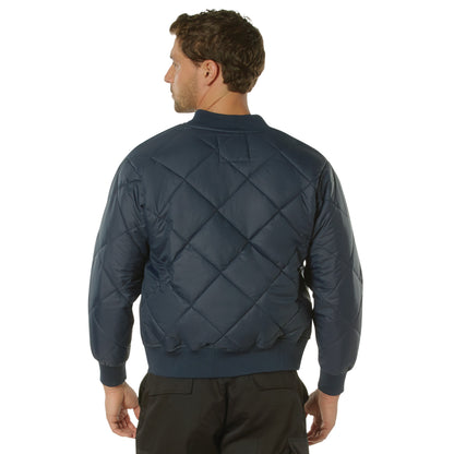 Rothco Diamond Quilted Nylon Flight Jacket